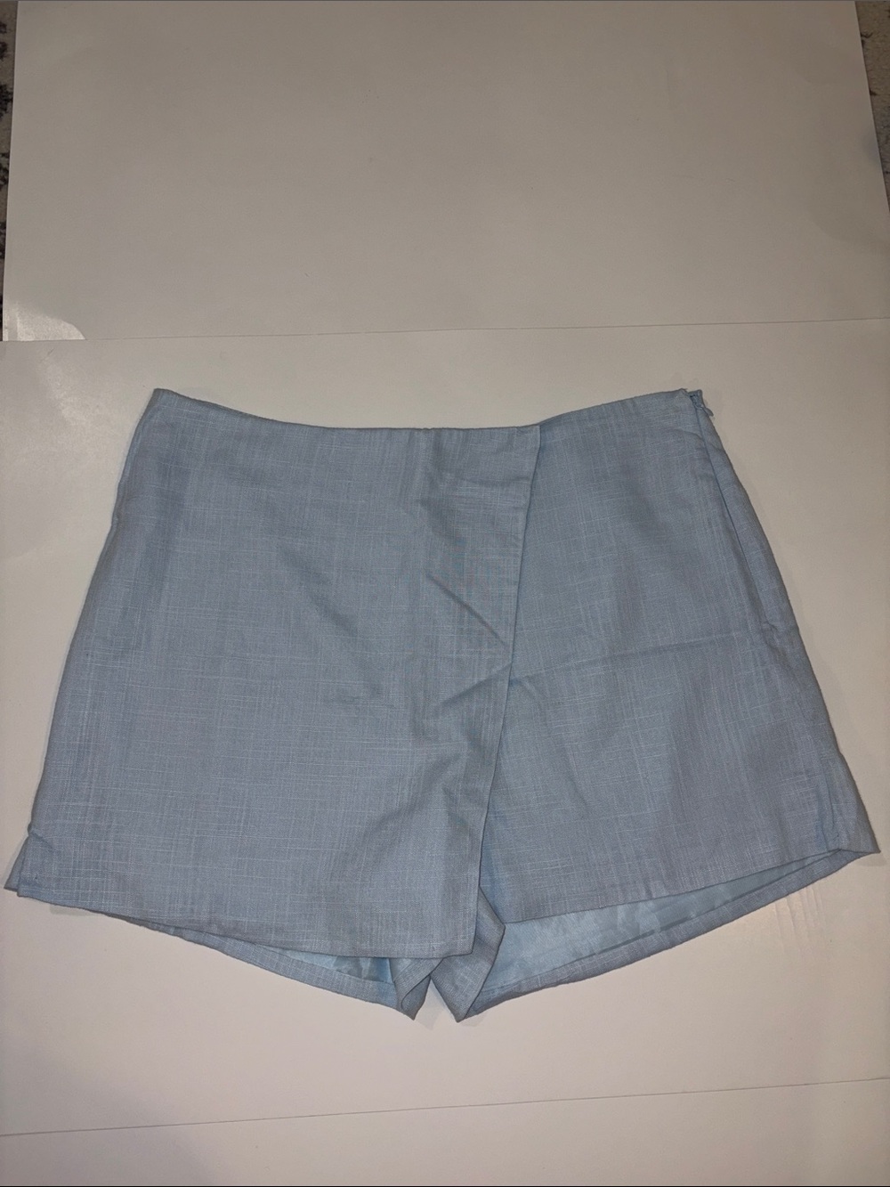 New- Linen Blend Skort sz L